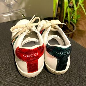 Gucci sneakers. They were gift to me so I don’t know where it’s purchased